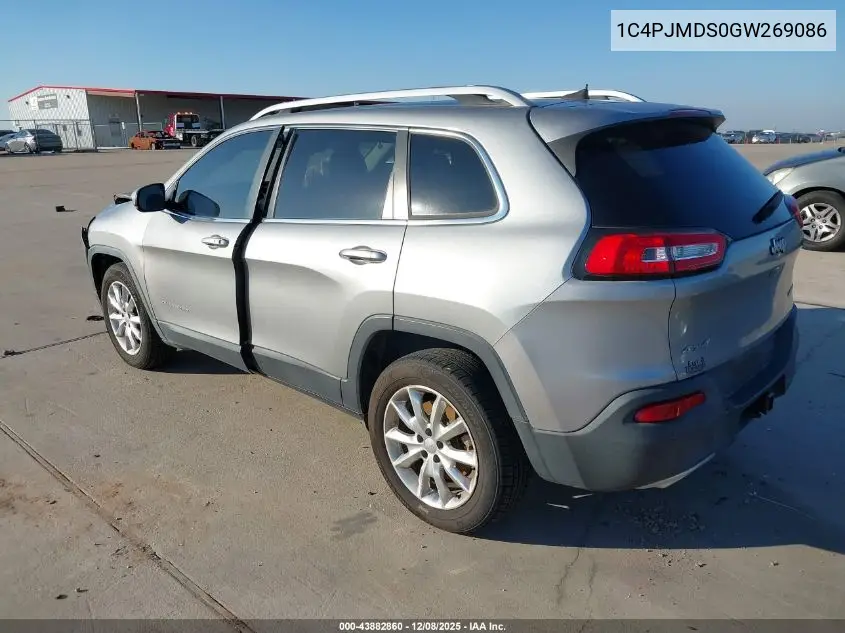 1C4PJMDS0GW269086 2016 Jeep Cherokee Limited