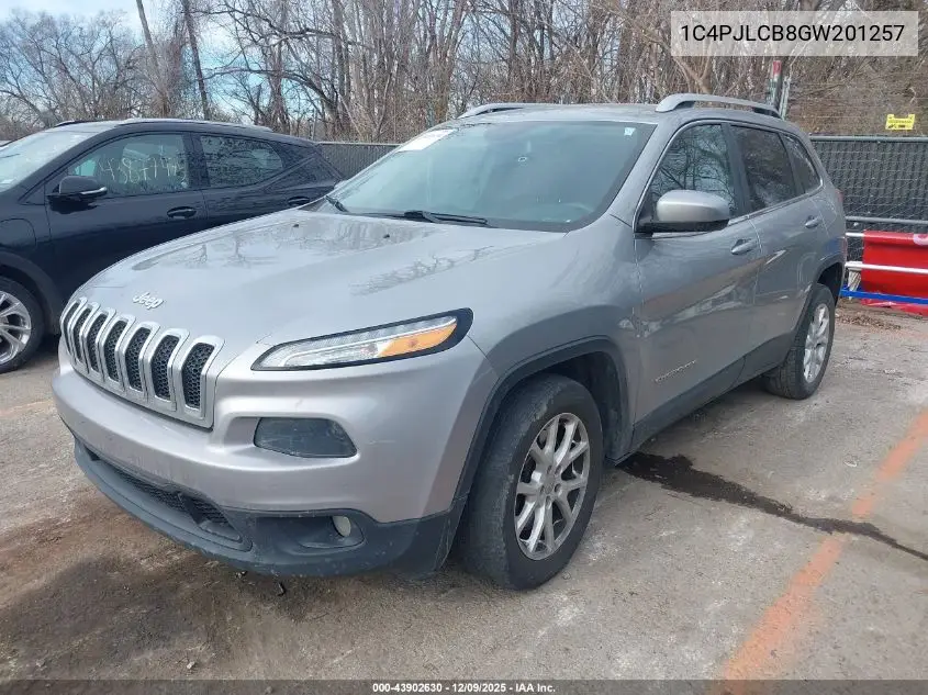 1C4PJLCB8GW201257 2016 Jeep Cherokee Latitude