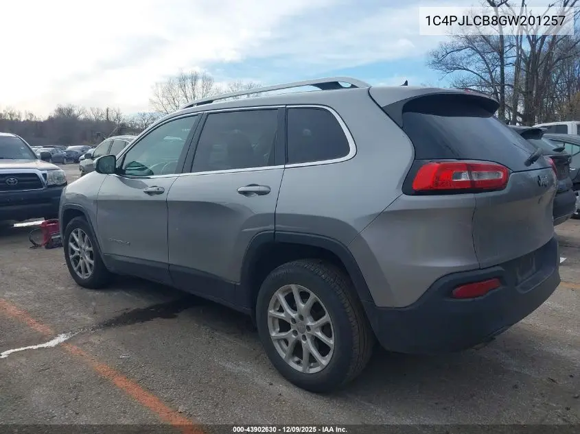 1C4PJLCB8GW201257 2016 Jeep Cherokee Latitude