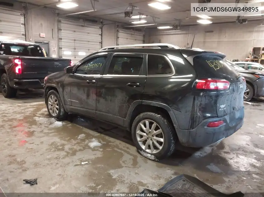 1C4PJMDS6GW349895 2016 Jeep Cherokee Limited
