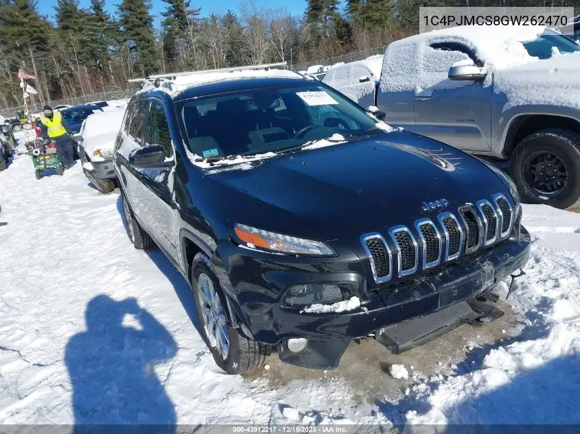 1C4PJMCS8GW262470 2016 Jeep Cherokee Latitude
