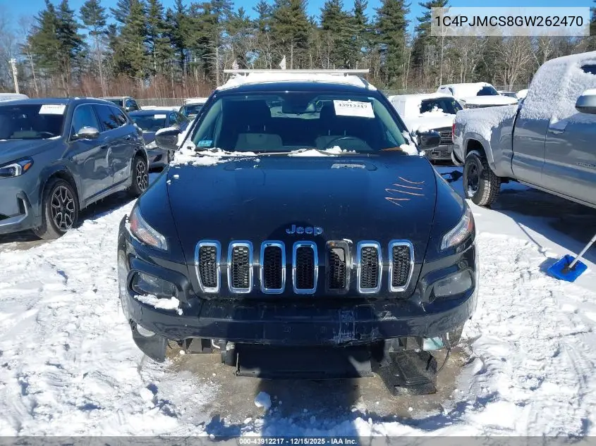 1C4PJMCS8GW262470 2016 Jeep Cherokee Latitude