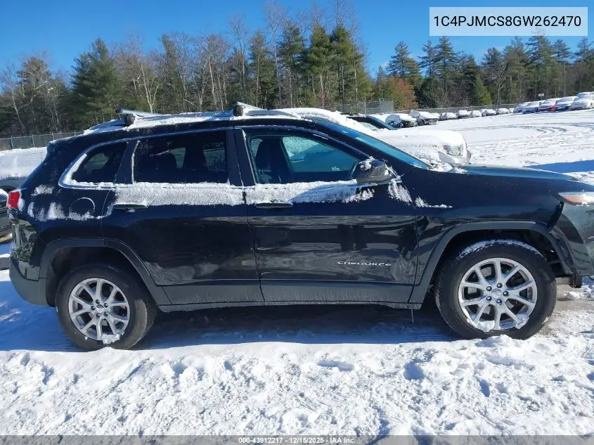 1C4PJMCS8GW262470 2016 Jeep Cherokee Latitude