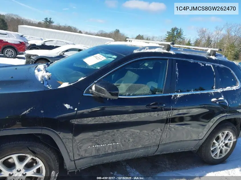 1C4PJMCS8GW262470 2016 Jeep Cherokee Latitude