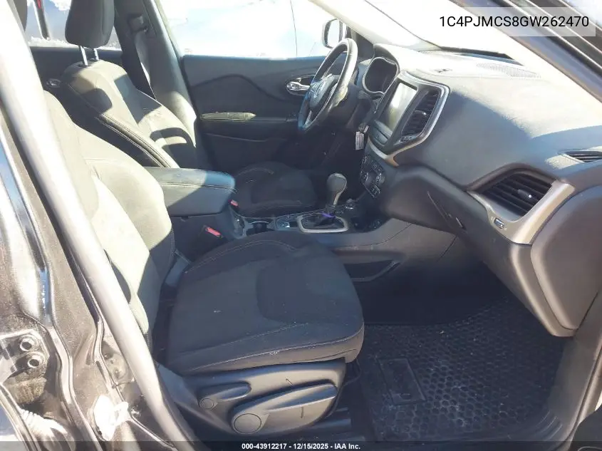 1C4PJMCS8GW262470 2016 Jeep Cherokee Latitude