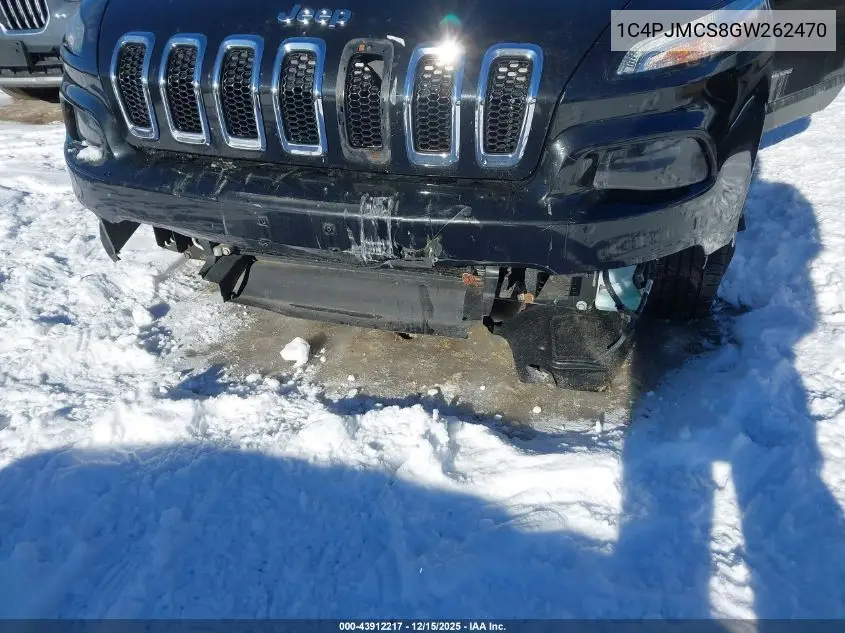 1C4PJMCS8GW262470 2016 Jeep Cherokee Latitude