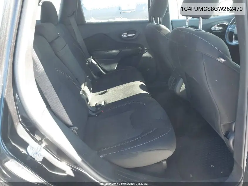 1C4PJMCS8GW262470 2016 Jeep Cherokee Latitude