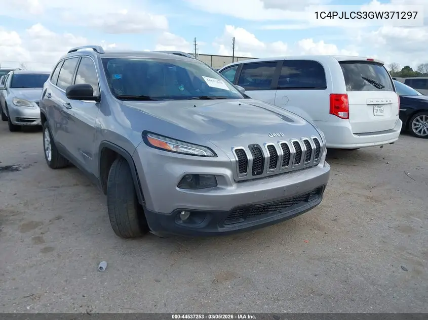 1C4PJLCS3GW371297 2016 Jeep Cherokee Latitude
