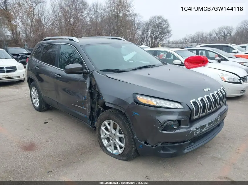 1C4PJMCB7GW144118 2016 Jeep Cherokee Latitude