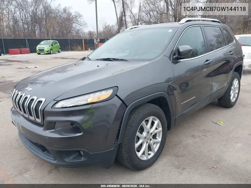 1C4PJMCB7GW144118 2016 Jeep Cherokee Latitude
