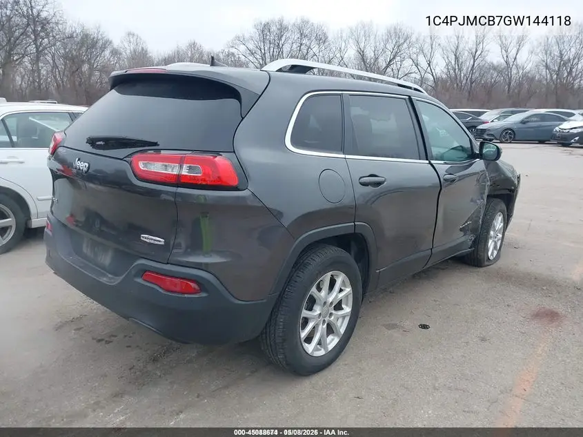 1C4PJMCB7GW144118 2016 Jeep Cherokee Latitude