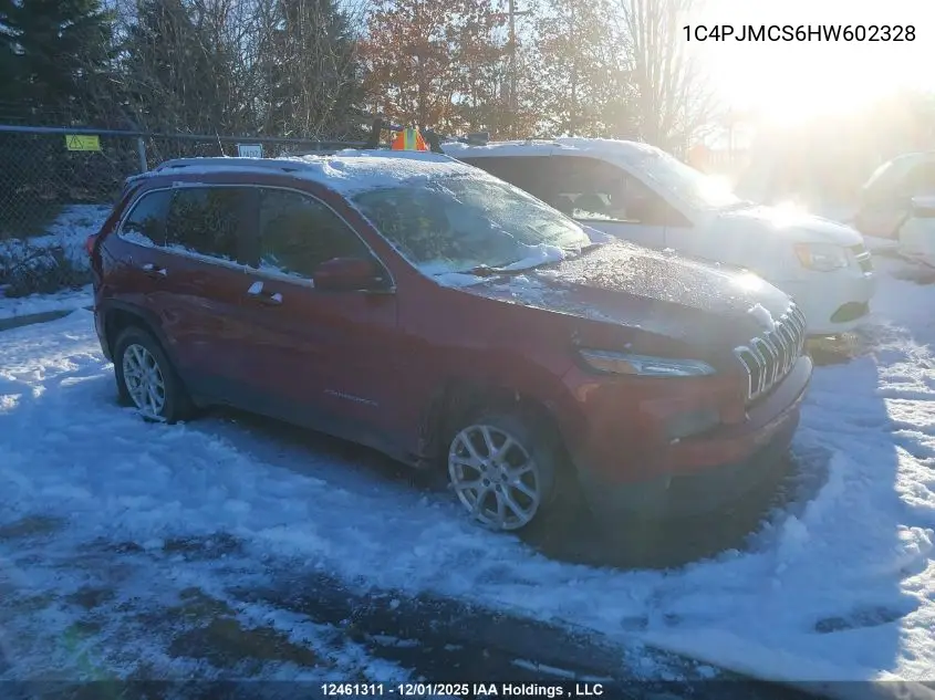 1C4PJMCS6HW602328 2017 Jeep Cherokee Latitude