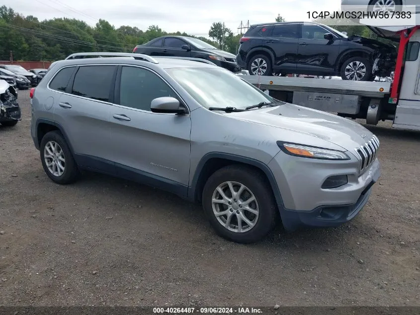 2017 Jeep Cherokee Latitude 4X4 VIN: 1C4PJMCS2HW567383 Lot: 40264487