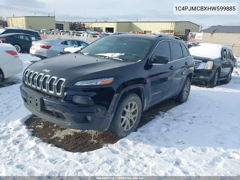 1C4PJMCBXHW599885 2017 Jeep Cherokee North