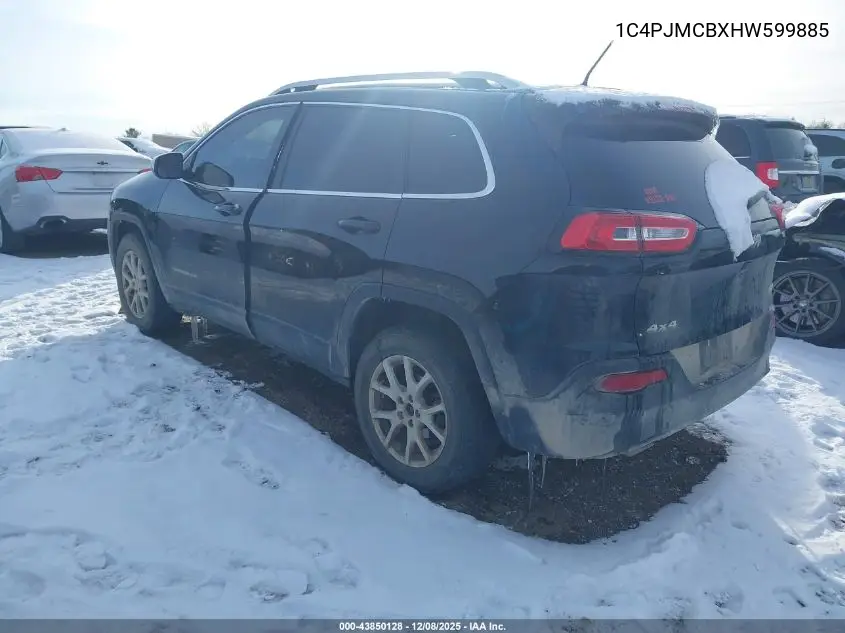 1C4PJMCBXHW599885 2017 Jeep Cherokee North