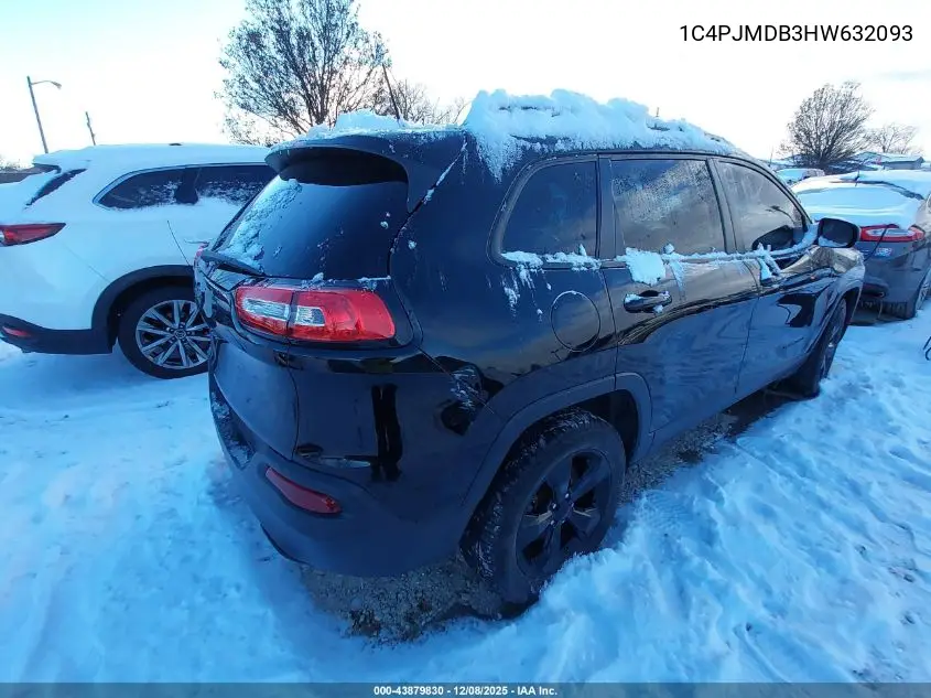 1C4PJMDB3HW632093 2017 Jeep Cherokee High Altitude 4X4