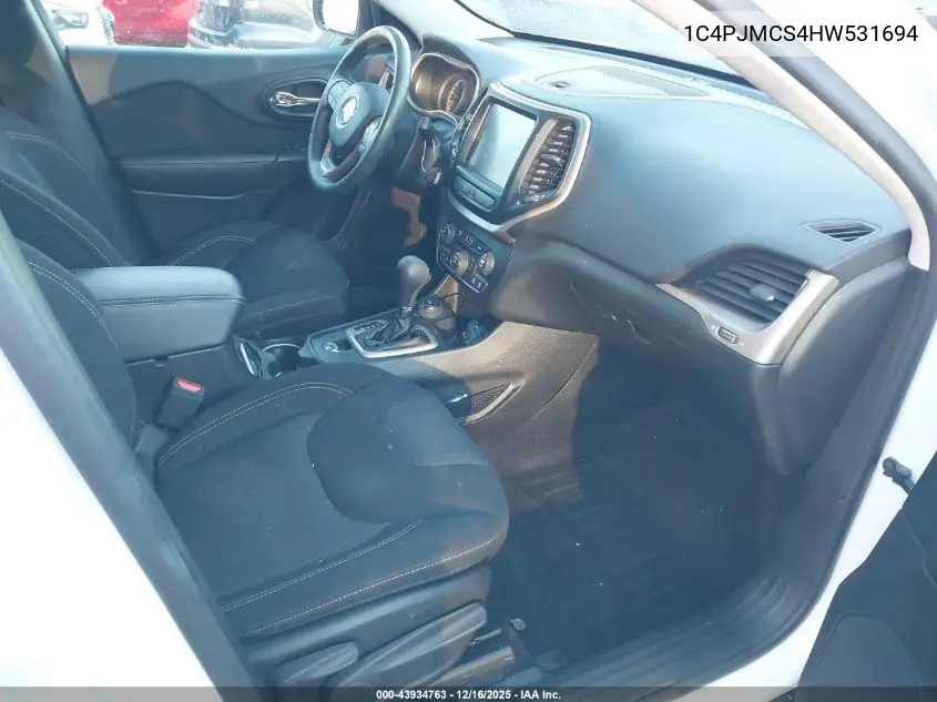 1C4PJMCS4HW531694 2017 Jeep Cherokee Latitude 4X4