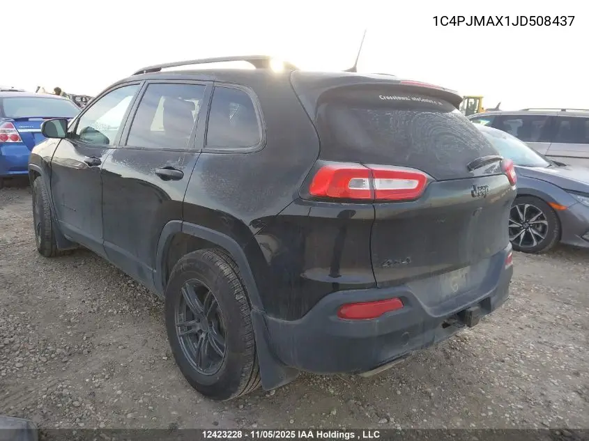1C4PJMAX1JD508437 2018 Jeep Cherokee Sport