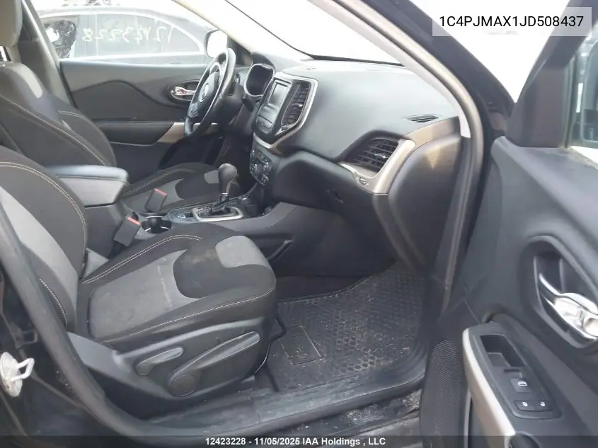 1C4PJMAX1JD508437 2018 Jeep Cherokee Sport