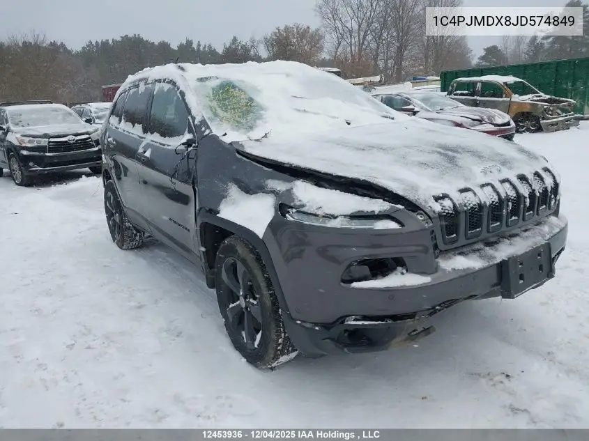 1C4PJMDX8JD574849 2018 Jeep Cherokee Limited