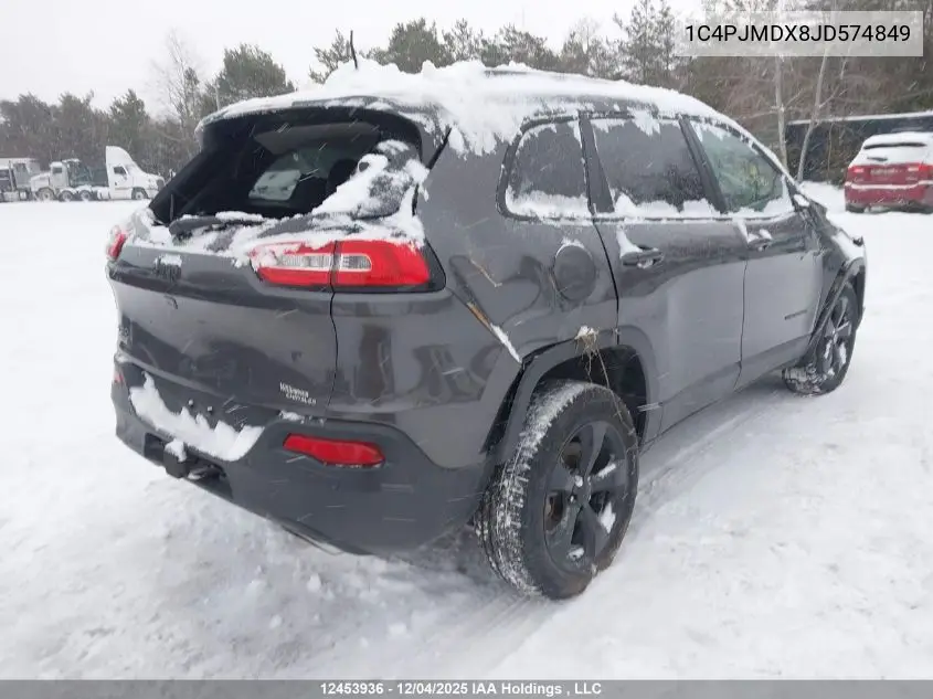 1C4PJMDX8JD574849 2018 Jeep Cherokee Limited