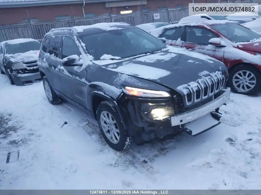 1C4PJMCX4JD574882 2018 Jeep Cherokee North