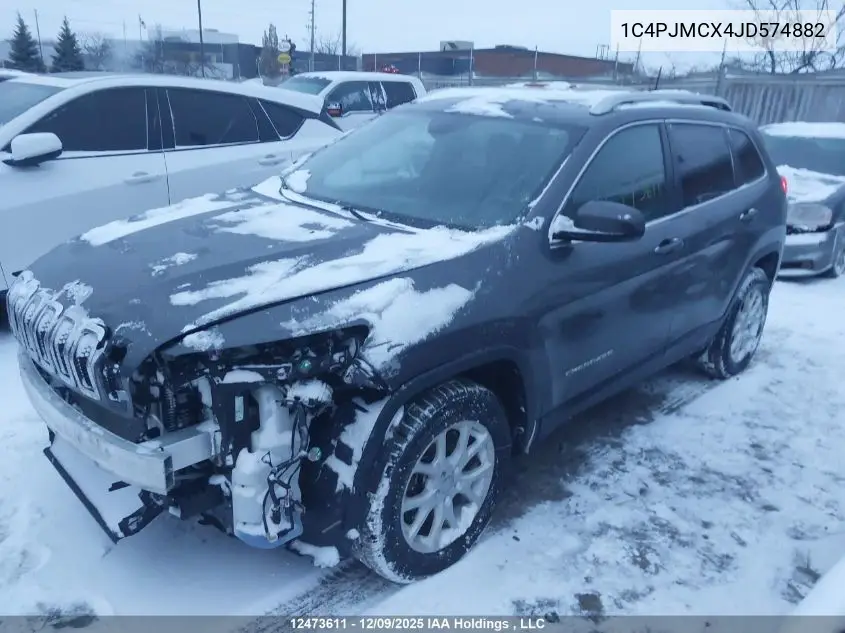 1C4PJMCX4JD574882 2018 Jeep Cherokee North