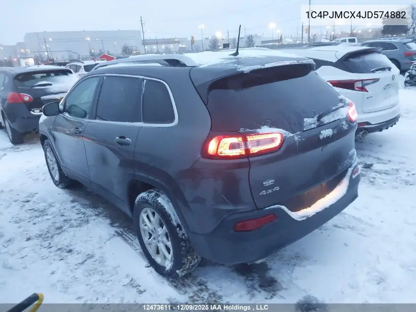 1C4PJMCX4JD574882 2018 Jeep Cherokee North