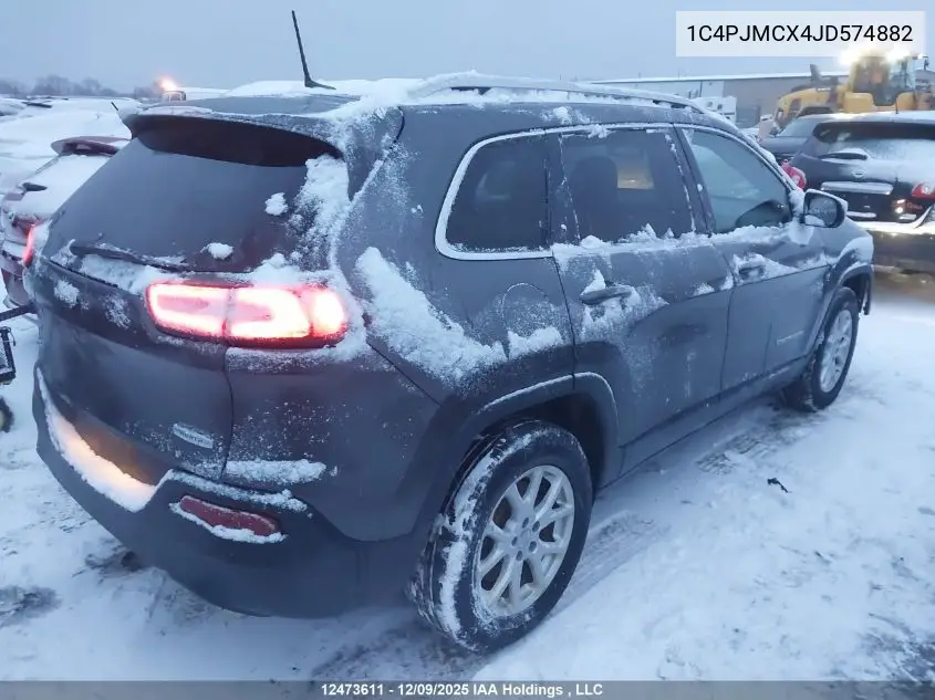 1C4PJMCX4JD574882 2018 Jeep Cherokee North