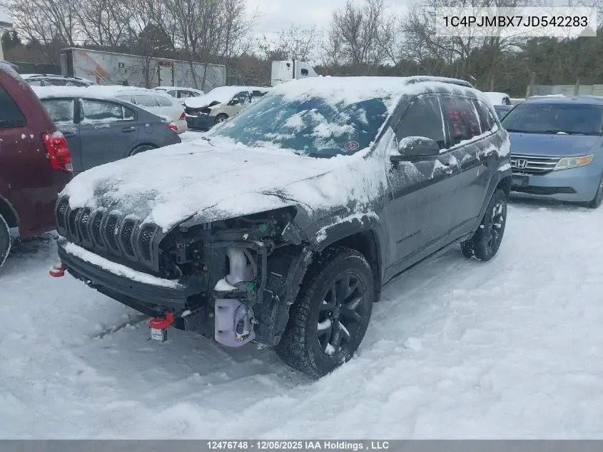 1C4PJMBX7JD542283 2018 Jeep Cherokee Trailhawk