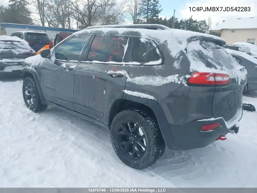 1C4PJMBX7JD542283 2018 Jeep Cherokee Trailhawk