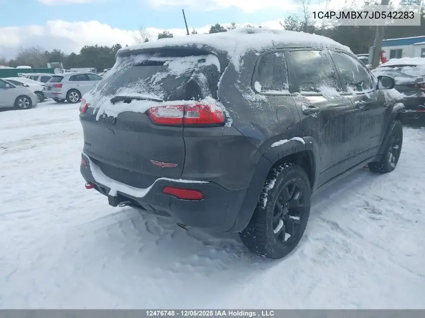 1C4PJMBX7JD542283 2018 Jeep Cherokee Trailhawk