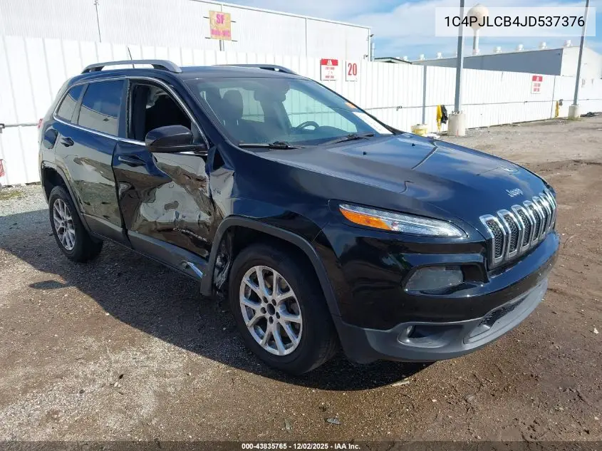 1C4PJLCB4JD537376 2018 Jeep Cherokee Latitude Fwd
