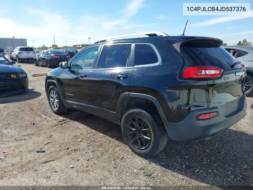 1C4PJLCB4JD537376 2018 Jeep Cherokee Latitude Fwd