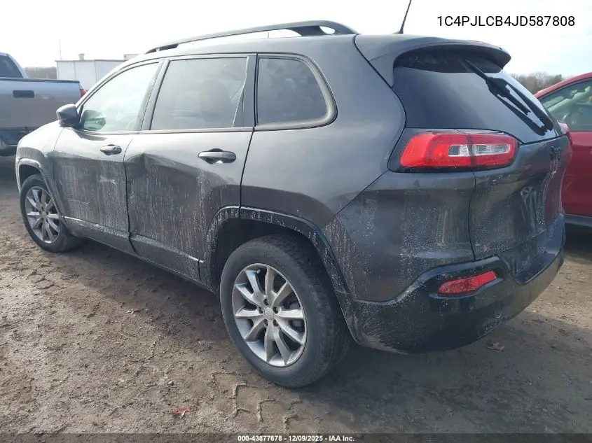 1C4PJLCB4JD587808 2018 Jeep Cherokee Latitude Tech Connect Fwd