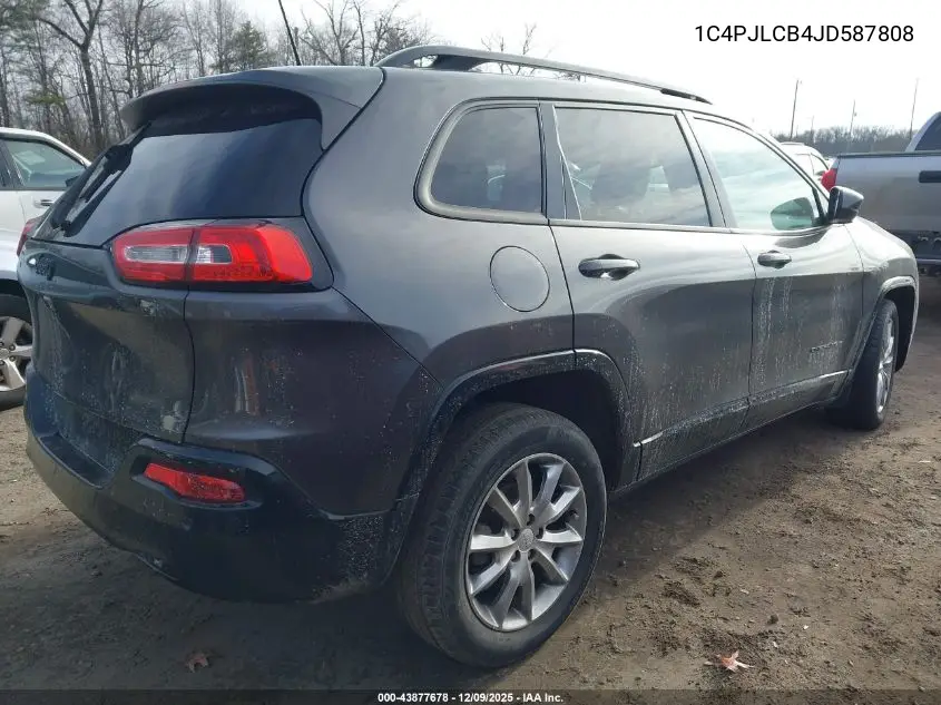 1C4PJLCB4JD587808 2018 Jeep Cherokee Latitude Tech Connect Fwd