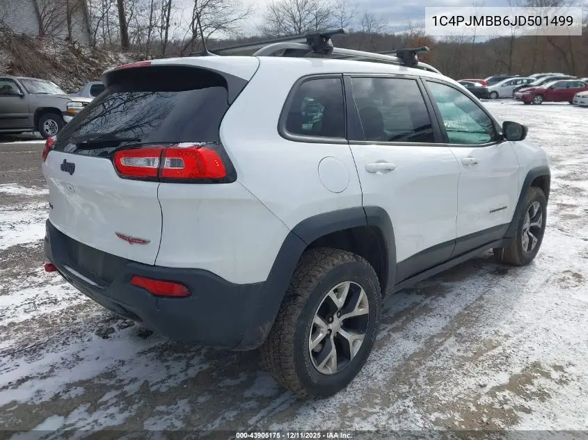 1C4PJMBB6JD501499 2018 Jeep Cherokee Trailhawk 4X4