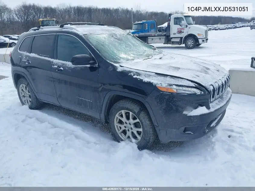 1C4PJMLXXJD531051 2018 Jeep Cherokee Latitude Plus 4X4