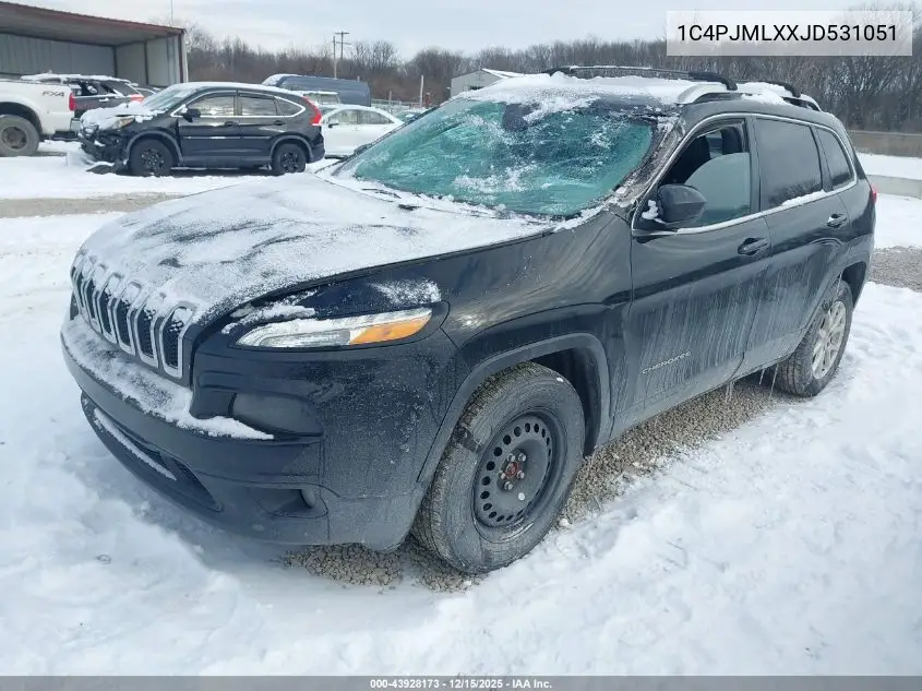 1C4PJMLXXJD531051 2018 Jeep Cherokee Latitude Plus 4X4