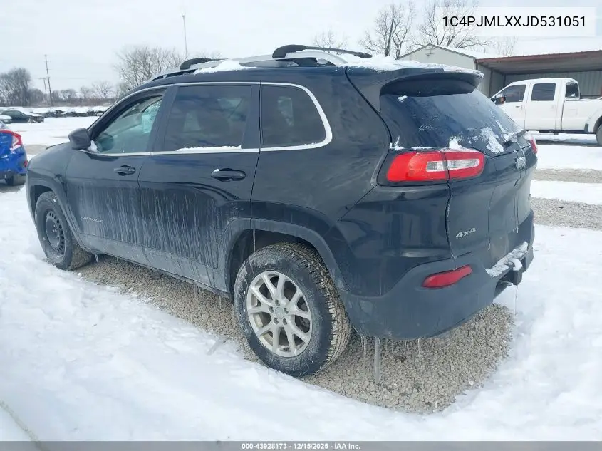1C4PJMLXXJD531051 2018 Jeep Cherokee Latitude Plus 4X4