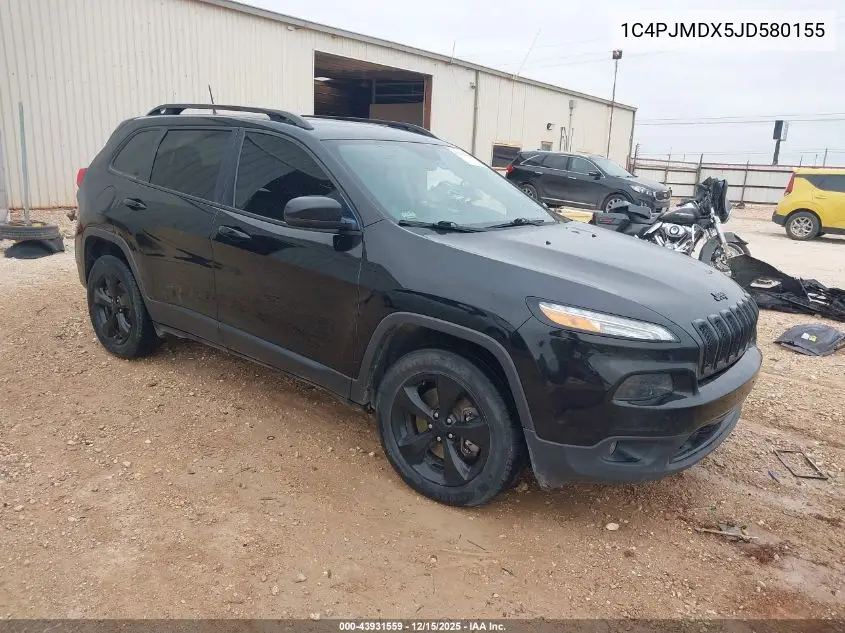 1C4PJMDX5JD580155 2018 Jeep Cherokee Limited 4X4