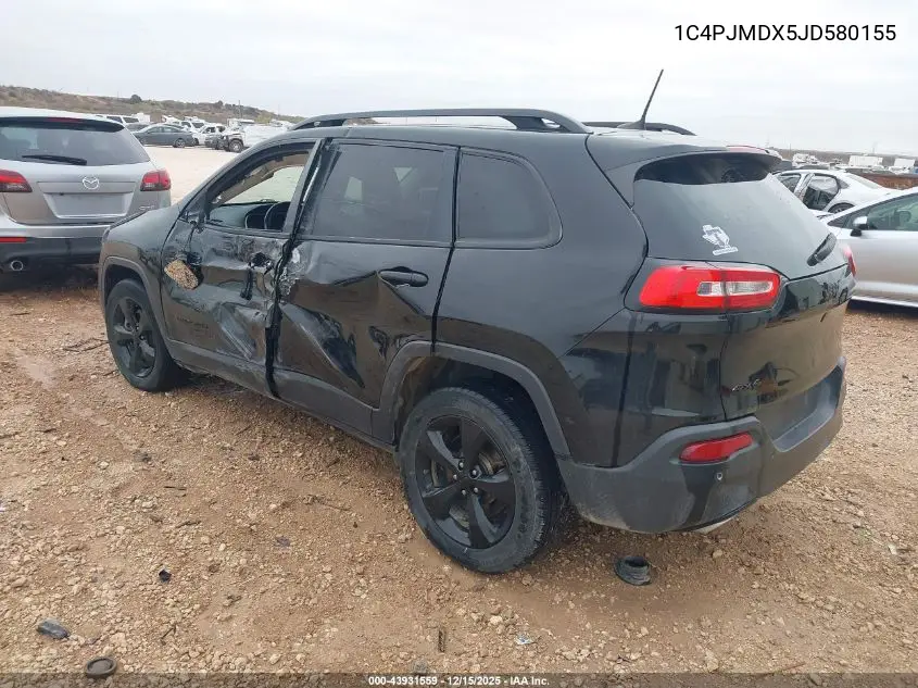 1C4PJMDX5JD580155 2018 Jeep Cherokee Limited 4X4