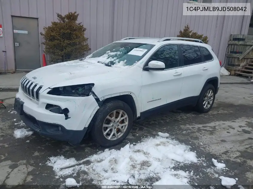 1C4PJMLB9JD508042 2018 Jeep Cherokee Latitude Plus 4X4