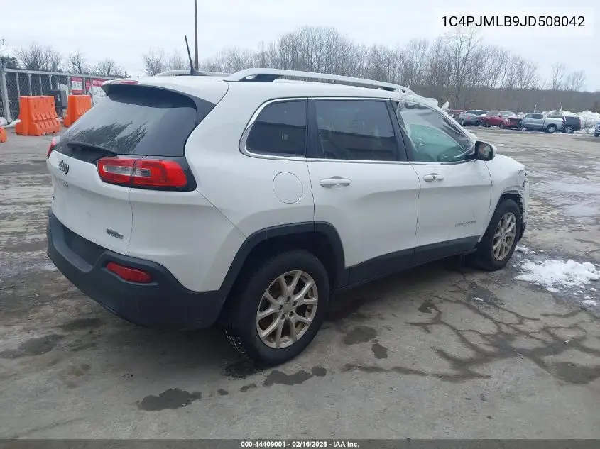 1C4PJMLB9JD508042 2018 Jeep Cherokee Latitude Plus 4X4