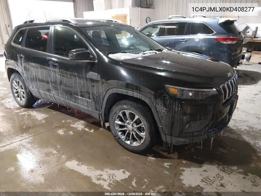 1C4PJMLX0KD408277 2019 Jeep Cherokee Latitude Plus 4X4