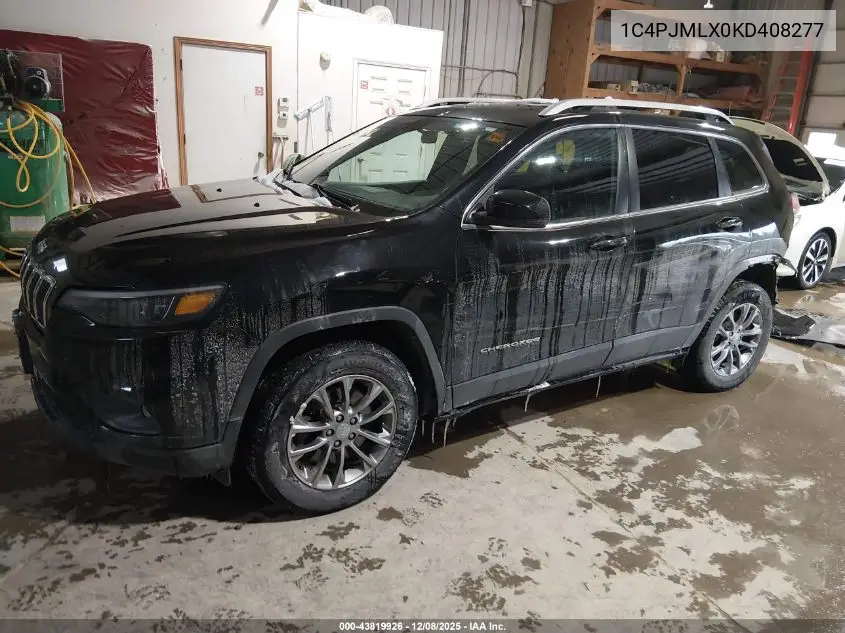 1C4PJMLX0KD408277 2019 Jeep Cherokee Latitude Plus 4X4
