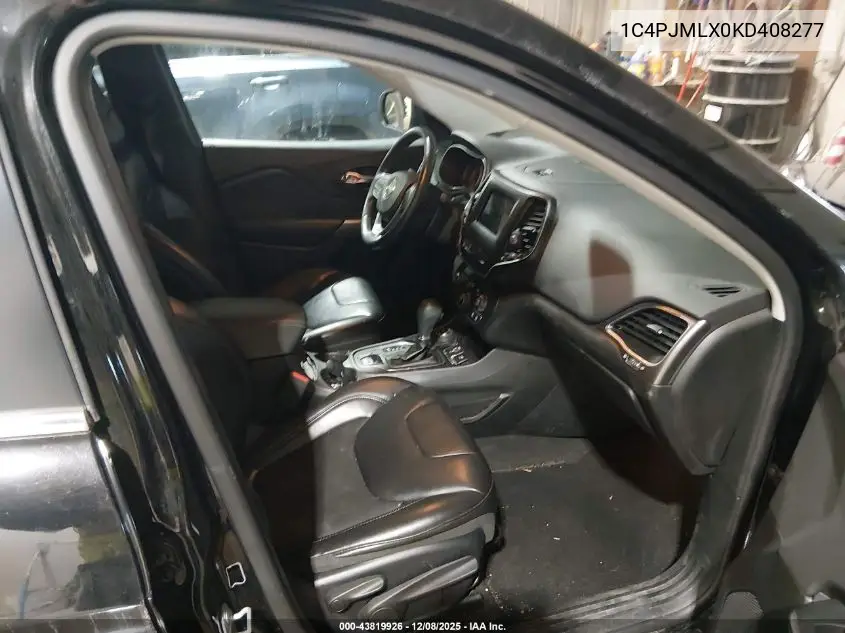 1C4PJMLX0KD408277 2019 Jeep Cherokee Latitude Plus 4X4