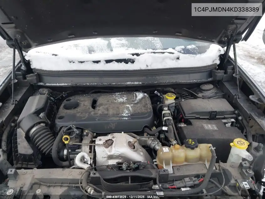 1C4PJMDN4KD338389 2019 Jeep Cherokee High Altitude 4X4