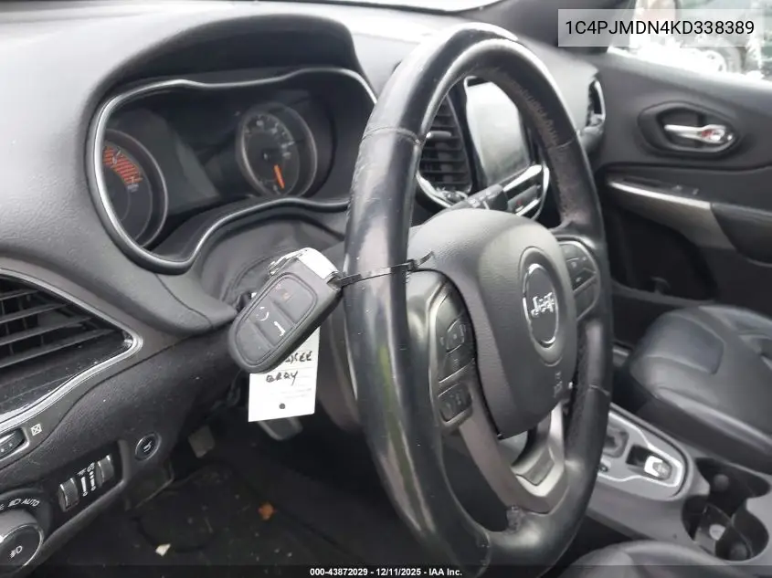 1C4PJMDN4KD338389 2019 Jeep Cherokee High Altitude 4X4