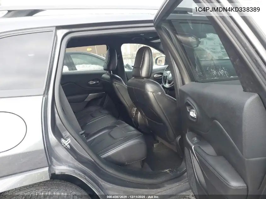 1C4PJMDN4KD338389 2019 Jeep Cherokee High Altitude 4X4
